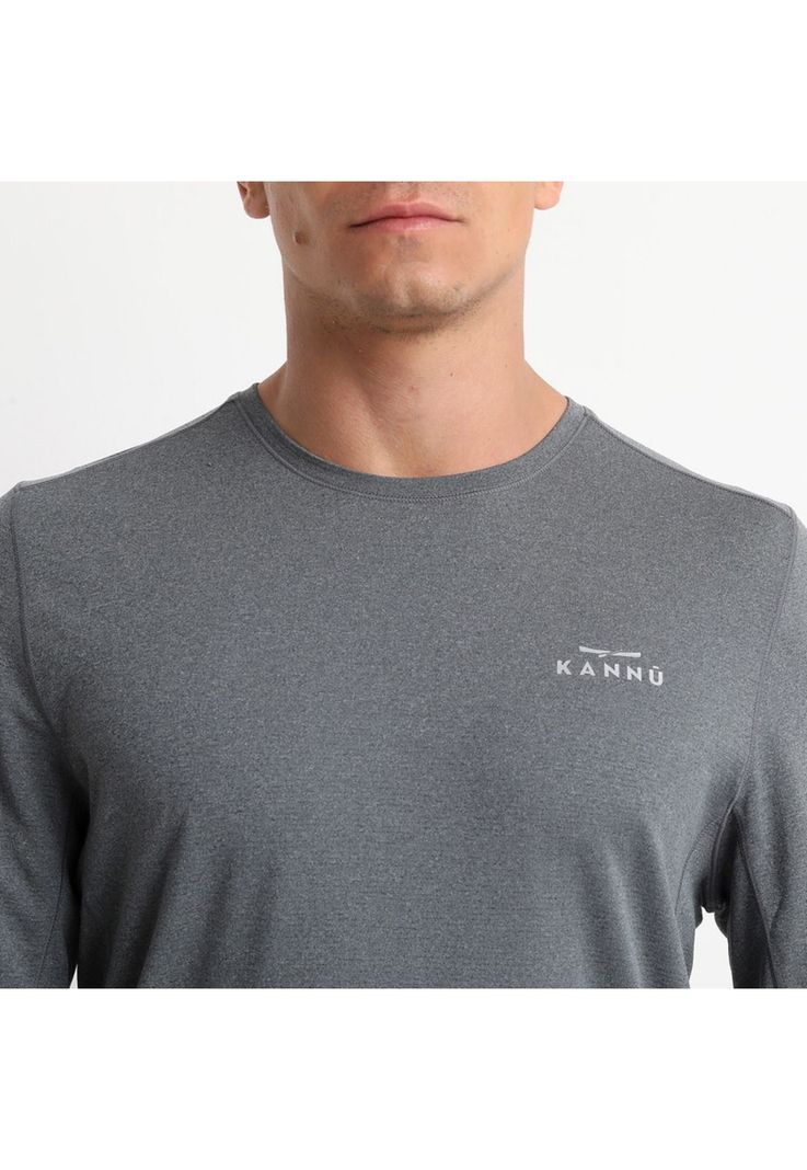 Polera Deportiva Coñaripe Hombre Gris-2