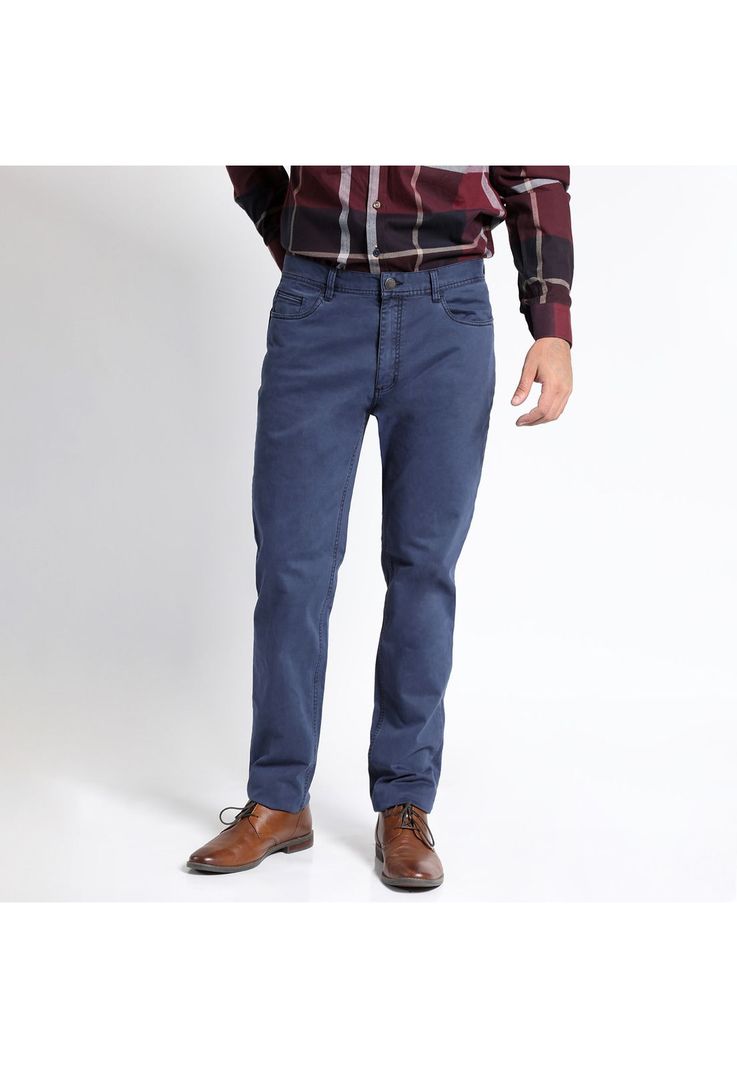 PANTALON GABARDINA 5 BOLSILLOS GARMENT DYE-2