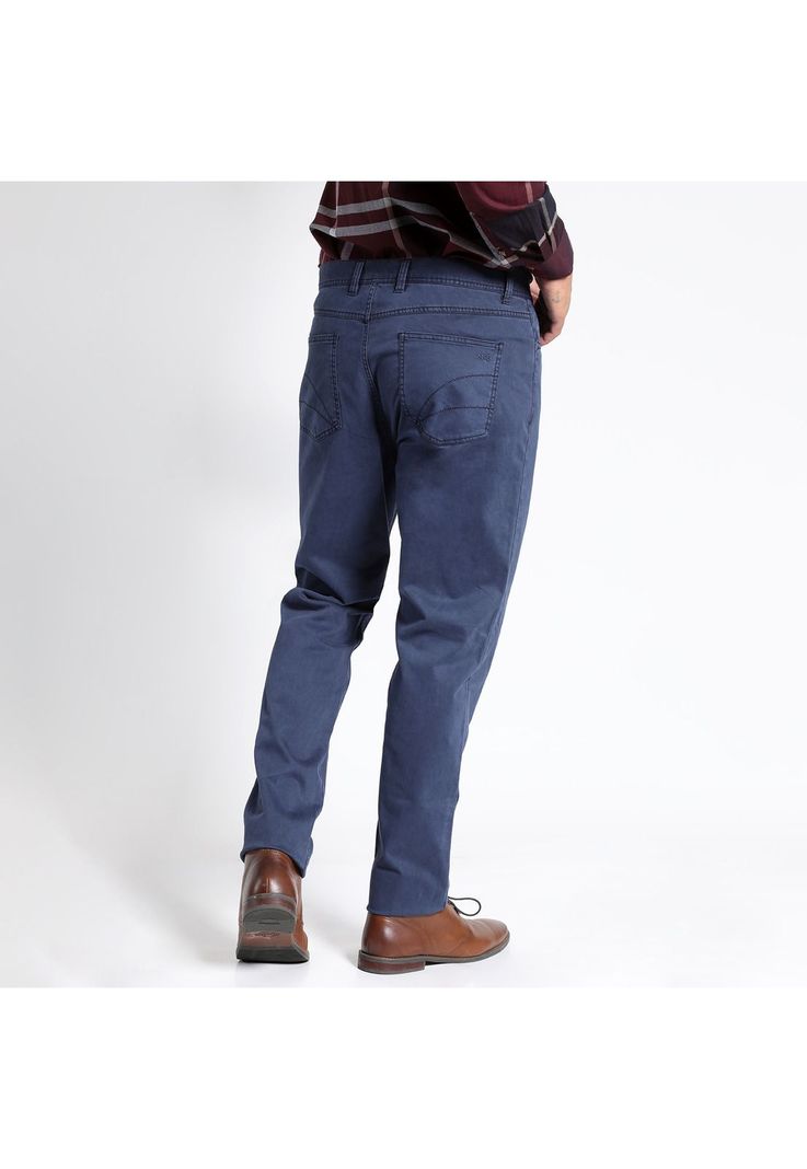 PANTALON GABARDINA 5 BOLSILLOS GARMENT DYE-3