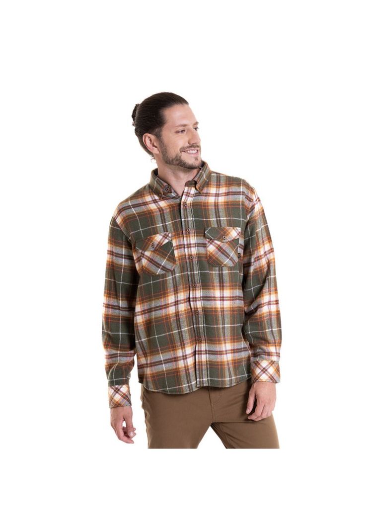 Camisa Leñadora Verde-0