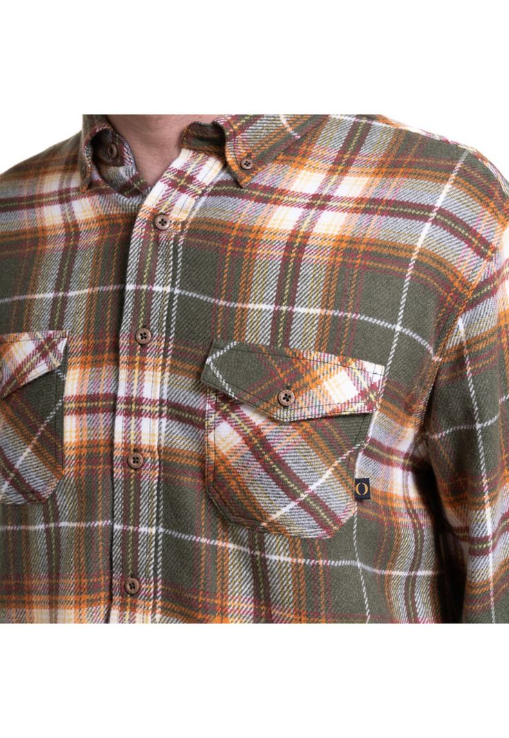 Camisa Leñadora Verde-3
