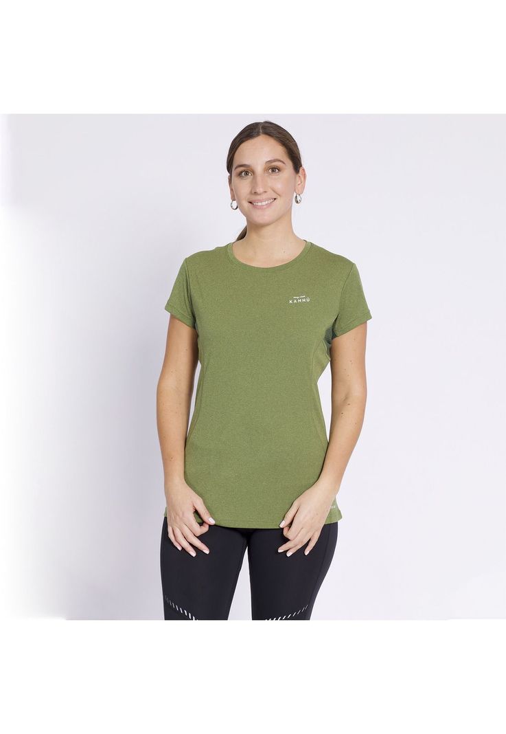 Polera Action Active Dry Mujer Verde manzana-0