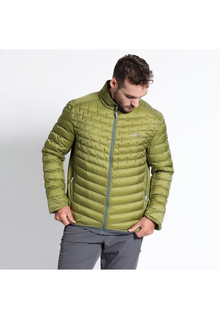 Parka Outdoor Acolchada Hibrida Hombre-1
