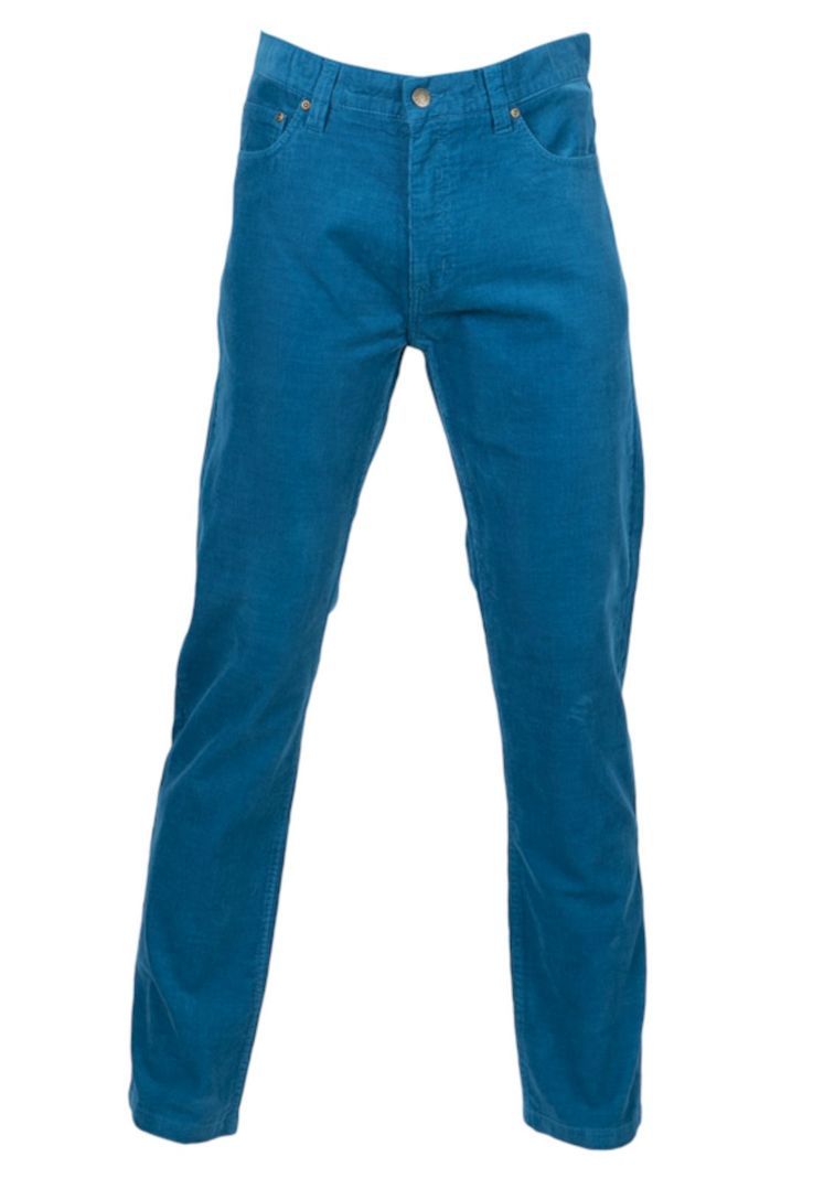 Pantalón Cotelé Algodón Slim Fit Calipso Oscuro-0