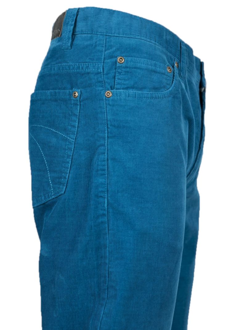 Pantalón Cotelé Algodón Slim Fit Calipso Oscuro-3