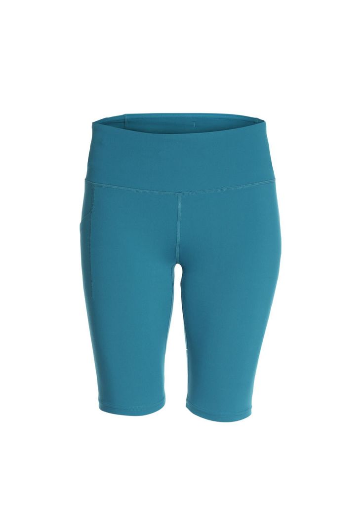 Calza Biker Mujer Turquesa-3