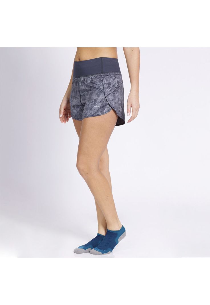 Short Deportivo Mujer Gris-0