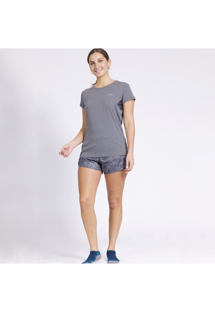 Short Deportivo Mujer Gris-2