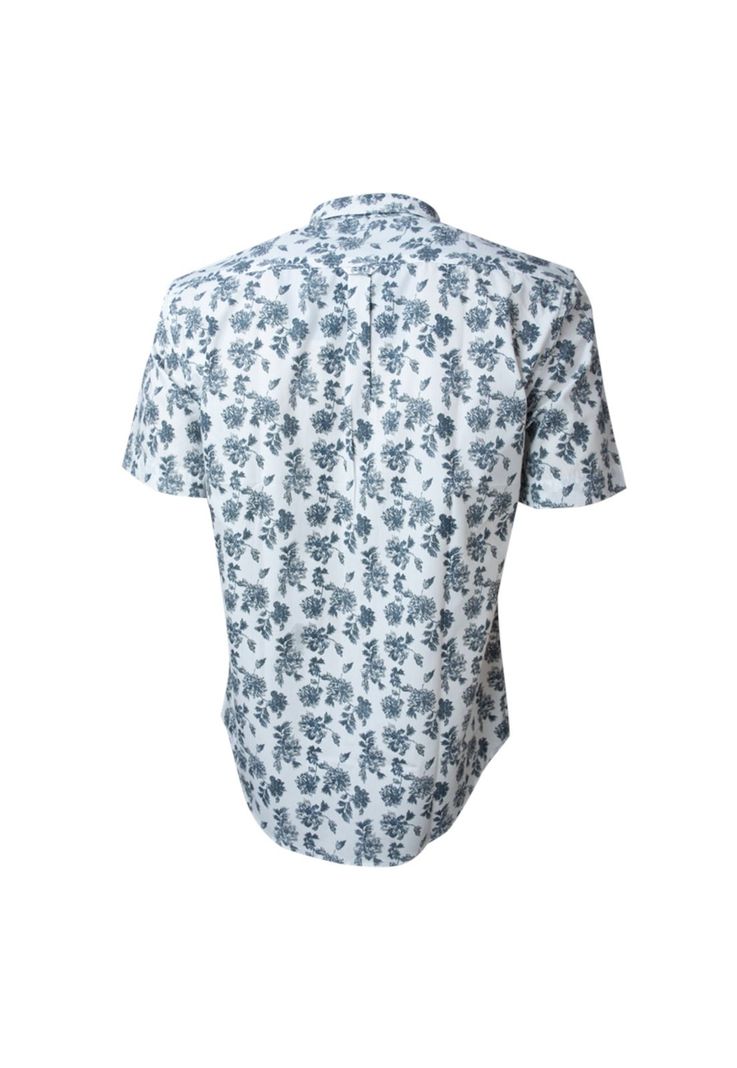 Camisa Estampada Button Down Slim Fit-2