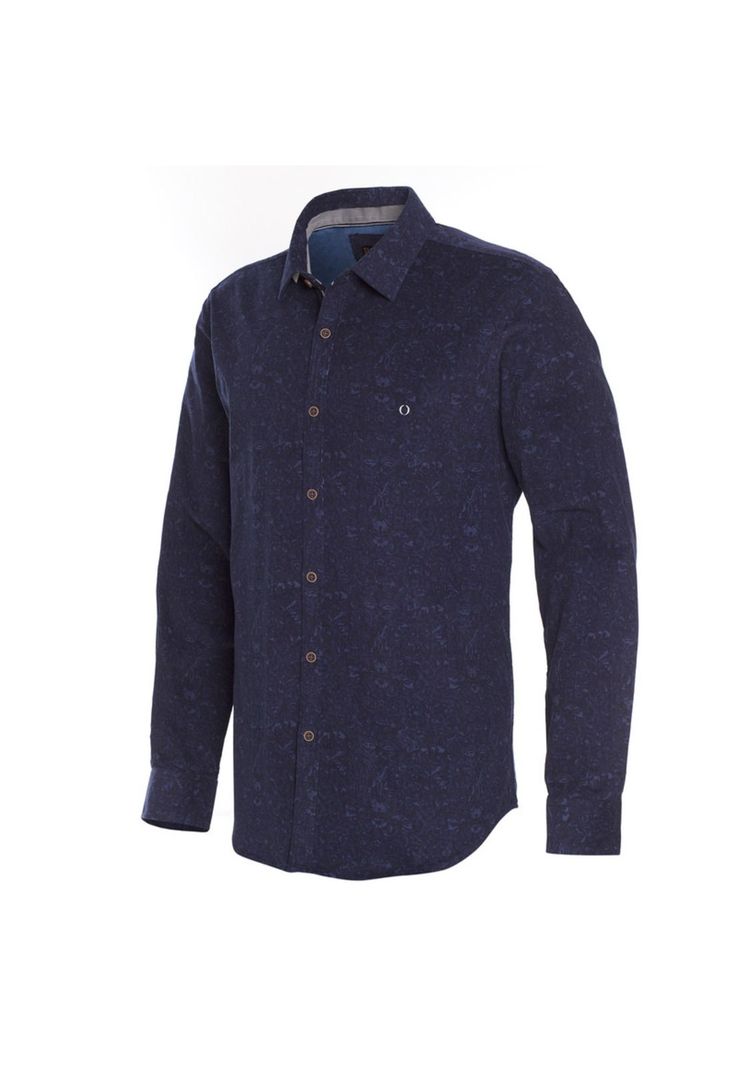 Camisa Cotelé Estampada-1