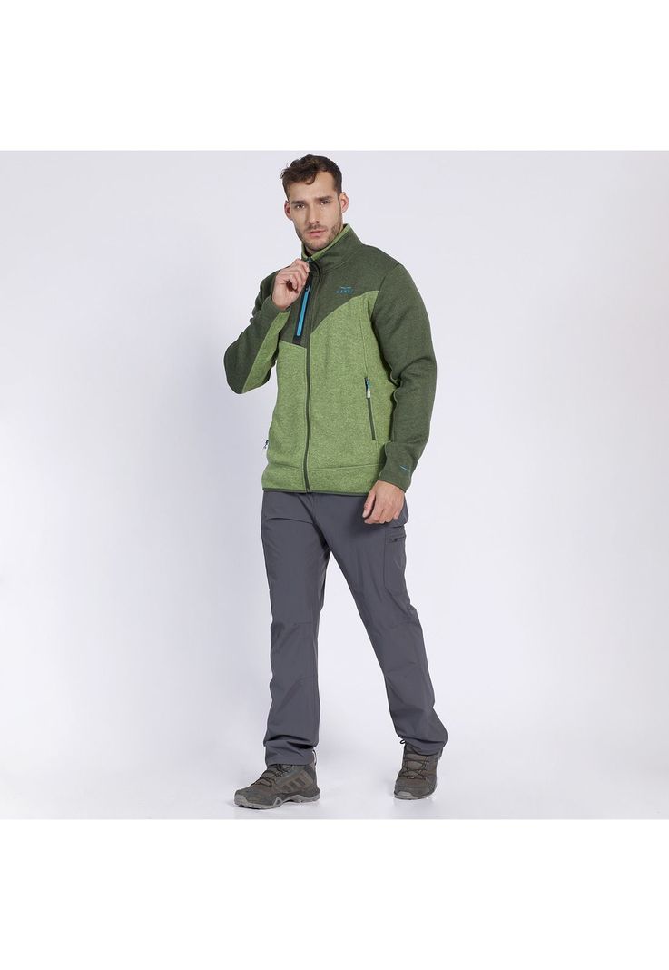 Polar Warm Nature Knitted Hombre Verde oscuro-2
