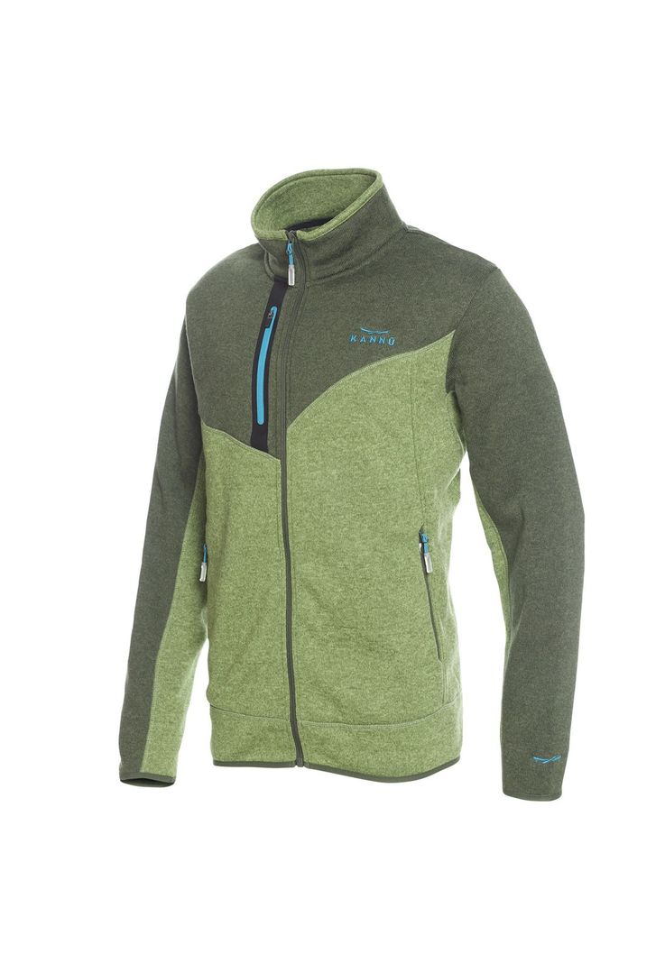 Polar Warm Nature Knitted Hombre Verde oscuro-3