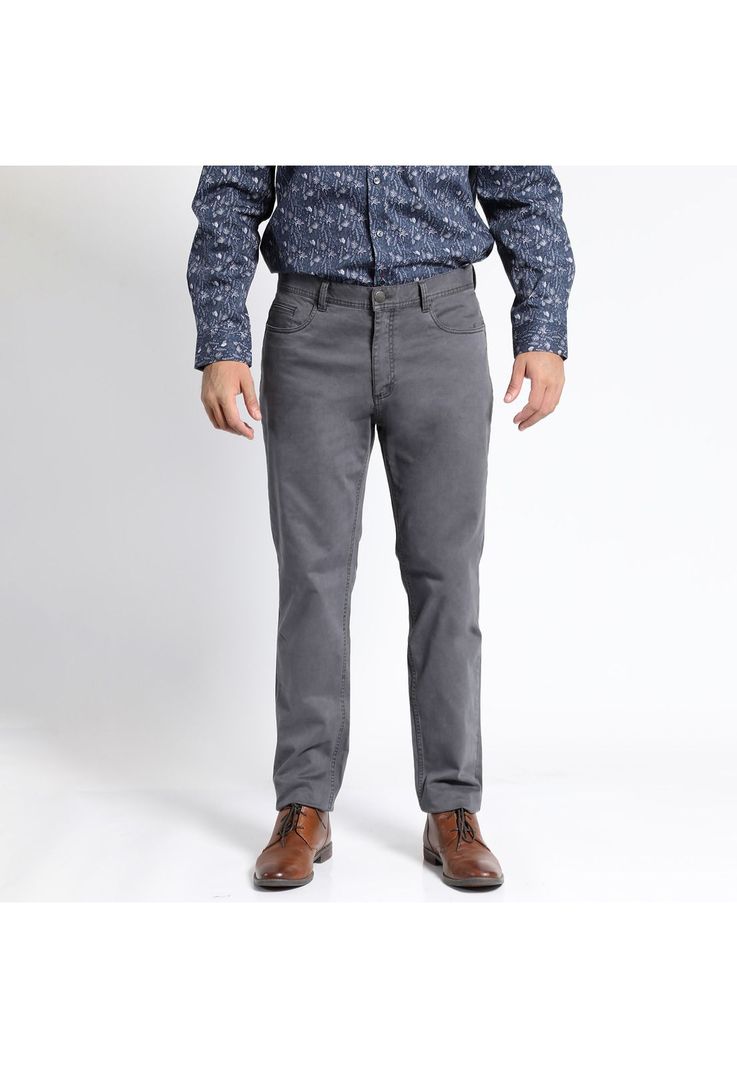 PANTALON GABARDINA 5 BOLSILLOS GARMENT DYE-3