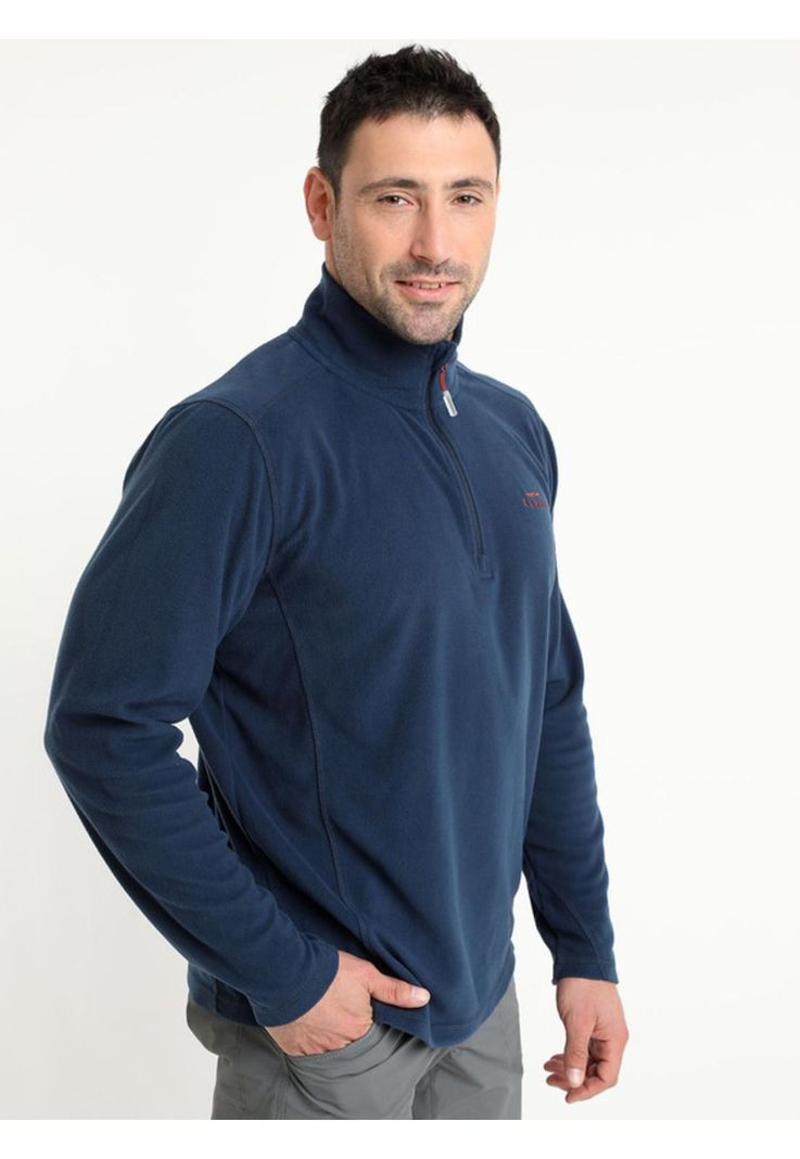 Polar Valle De La Luna Half Zipper Hombre Azul marino-1