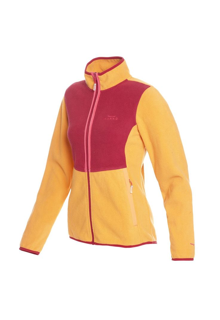 Polar Vintage Full Zipper Mujer Naranja-0