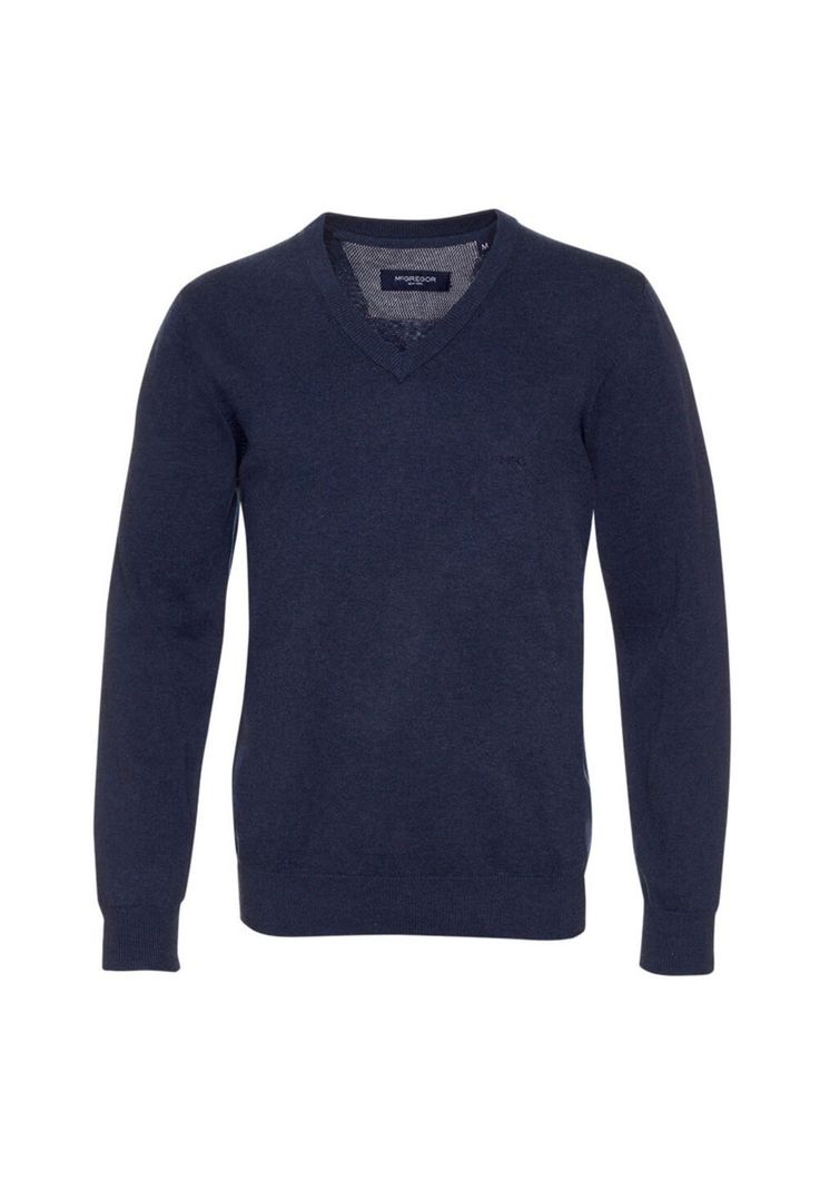 Sweater Cuello V Melange