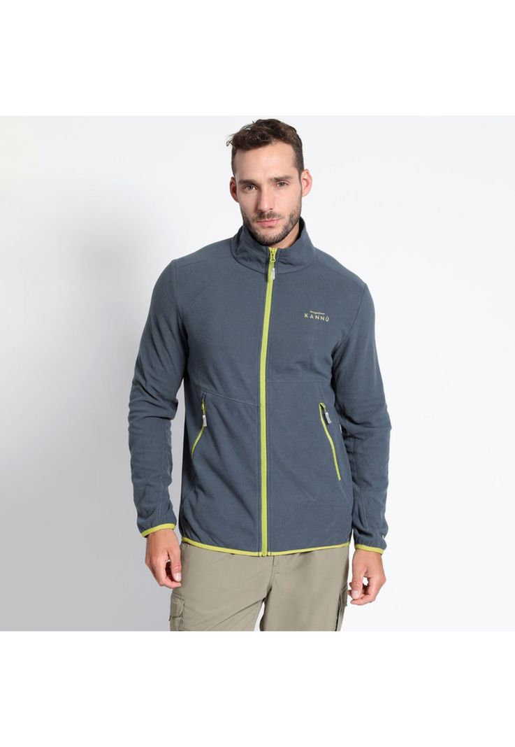 Polar Squares Full Zip Hombre