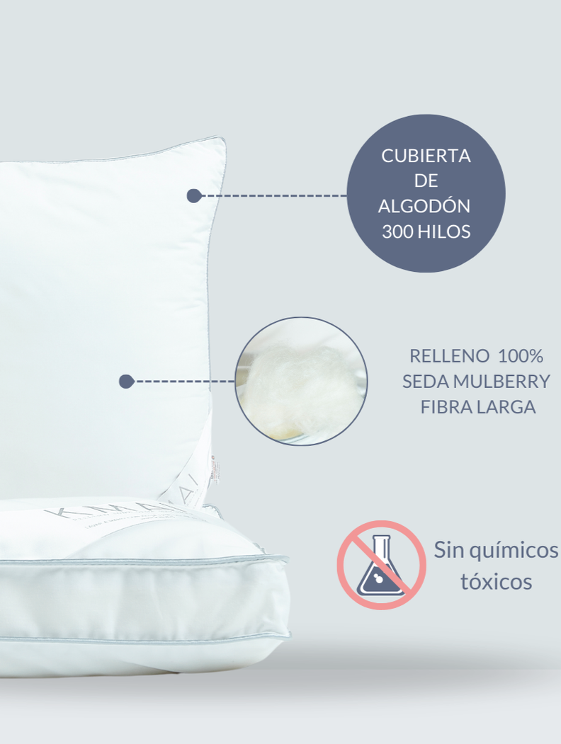 ALMOHADA RELLENA DE SEDA 50x90 CM-1