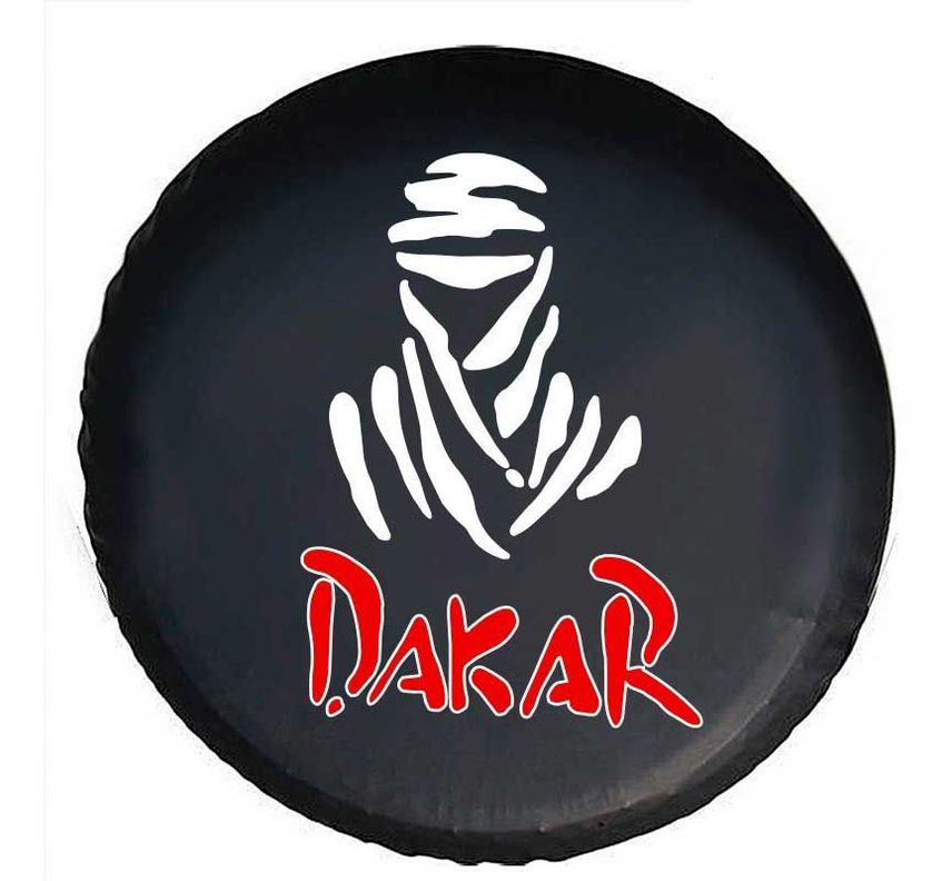 CUBRE NEUMÁTICO RUEDA ARO 15 DAKAR ROJO-0
