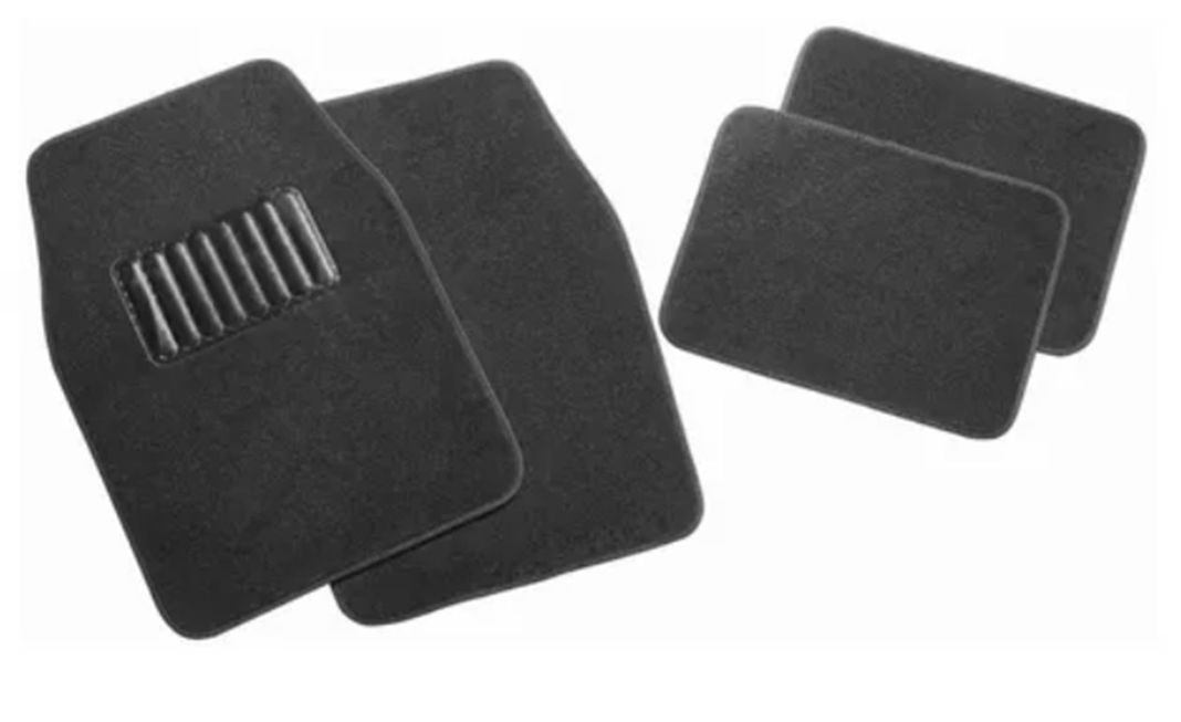 ALFOMBRA UNIVERSAL TAPETE CUATRO PIEZAS PARA AUTO-0
