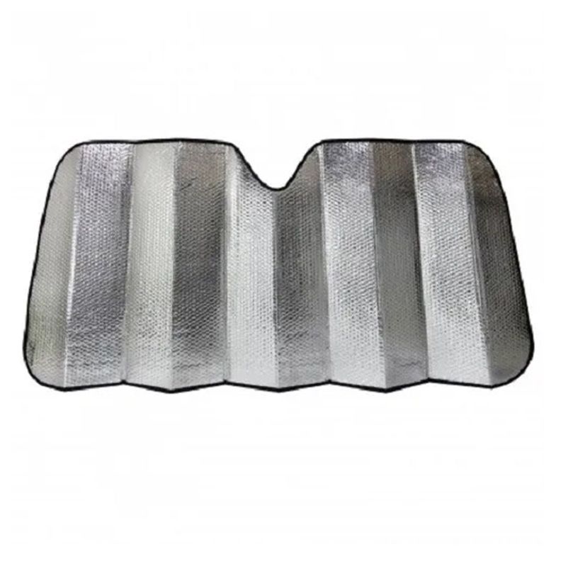 PROTECTOR SOLAR DE PARABRISA TAPA SOL SOMBRILLA AUTOMÓVIL GOODCAR  GRIS-0