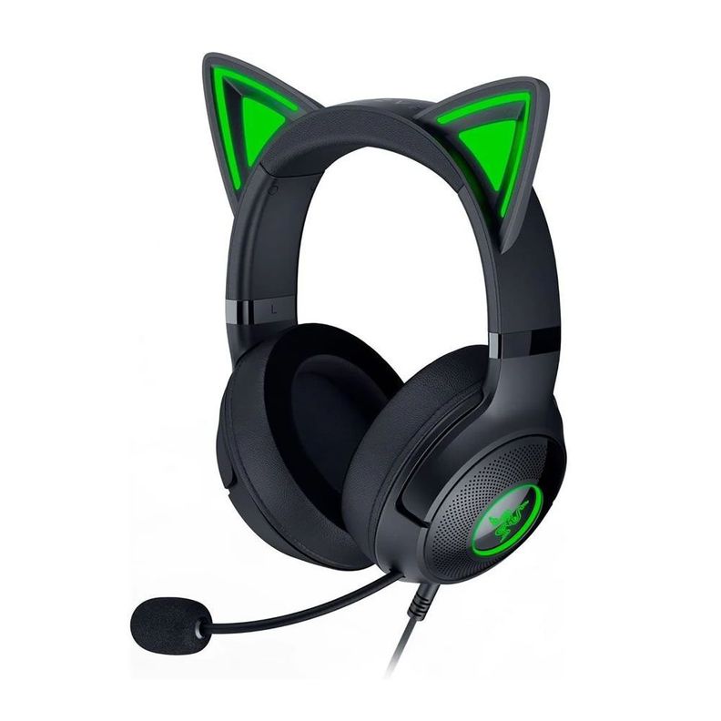 Audifono Razer Kraken Kitty V2 USB Negro, Tienda Oficial-0