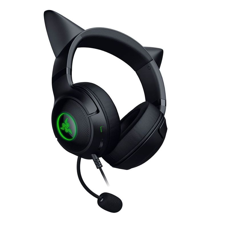 Audifono Razer Kraken Kitty V2 USB Negro, Tienda Oficial-1