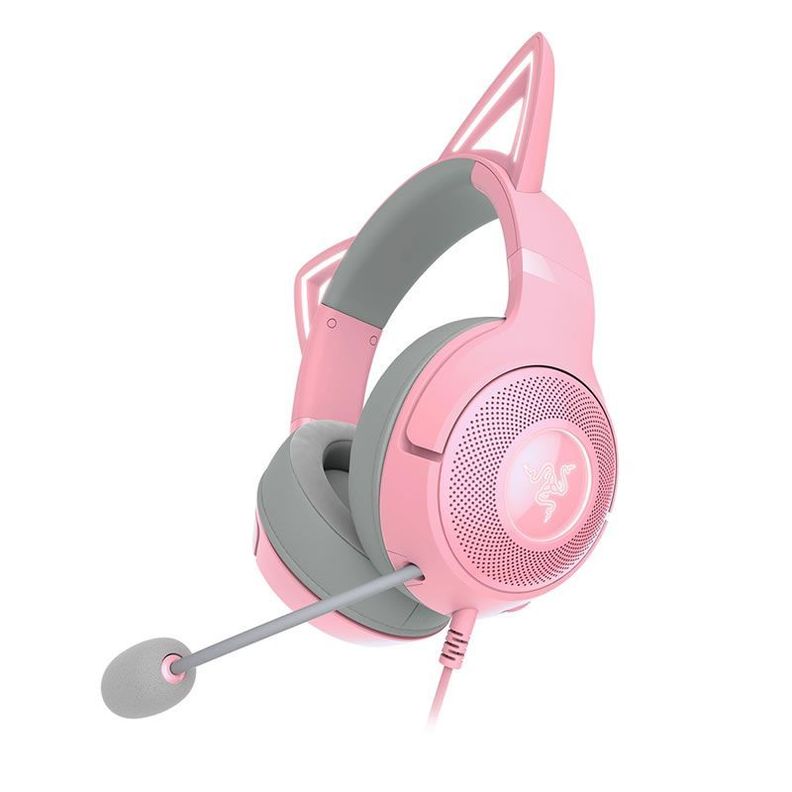 Audifono Razer Kraken Kitty V2 USB Quartz, Tienda Oficial-0