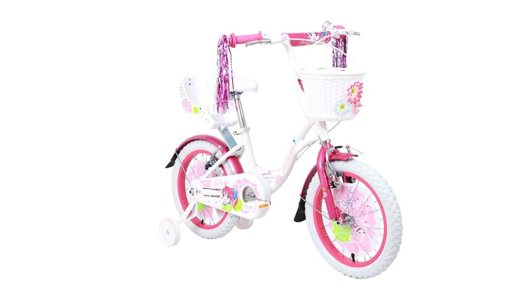BICICLETA TOTEM NIÑA ARO 16 PRETTY GIRL COLOR BLANCO-0