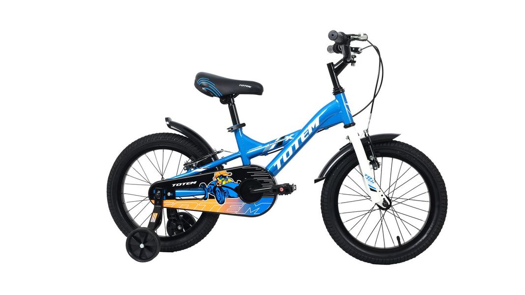 BICICLETA TOTEM NIÑO ARO 16 ROCK-X  COLOR AZUL-1