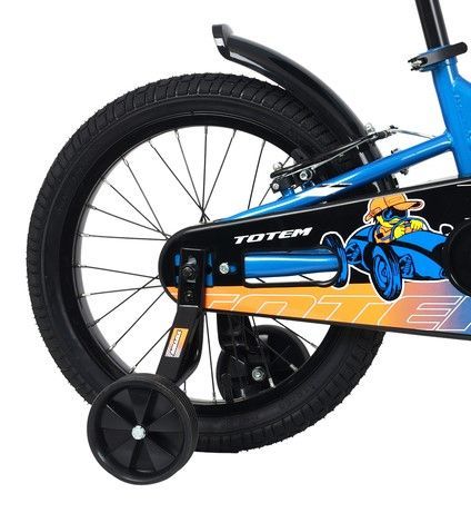 BICICLETA TOTEM NIÑO ARO 16 ROCK-X  COLOR AZUL-4