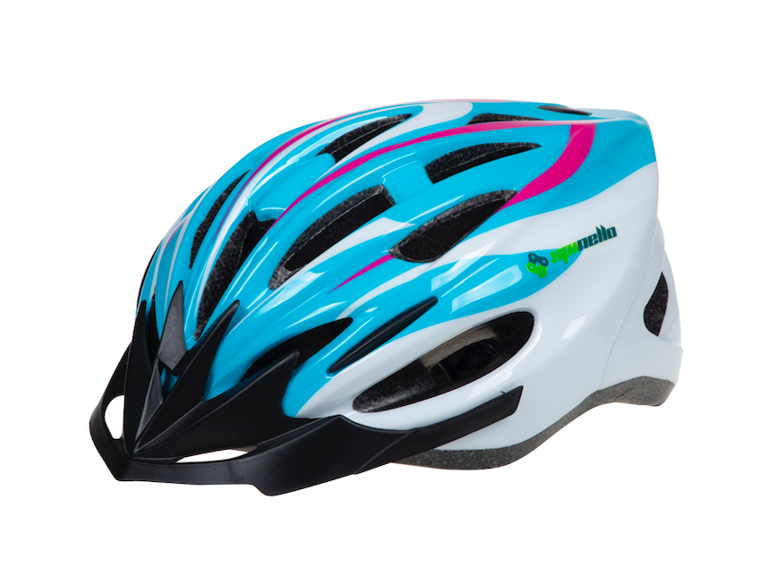 Casco De Bicicleta MTB Spinello HB25 Talla S-M Blanco-0