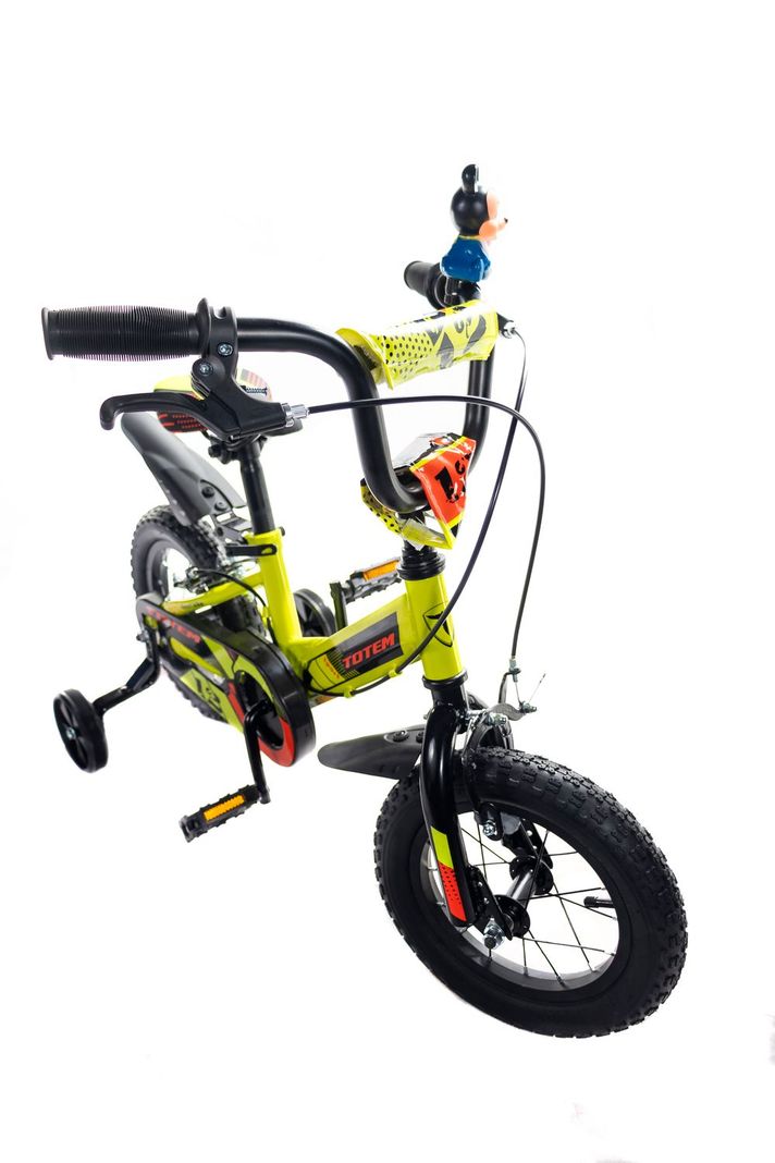 BICICLETA TOTEM NIÑO ARO 12 SUNSHINE COLOR AMARILLO-3