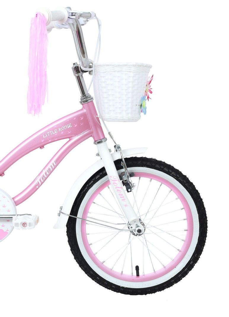 BICICLETA TOTEM NIÑA ARO 16 LITTLE ROUSE COLOR ROSADO-3