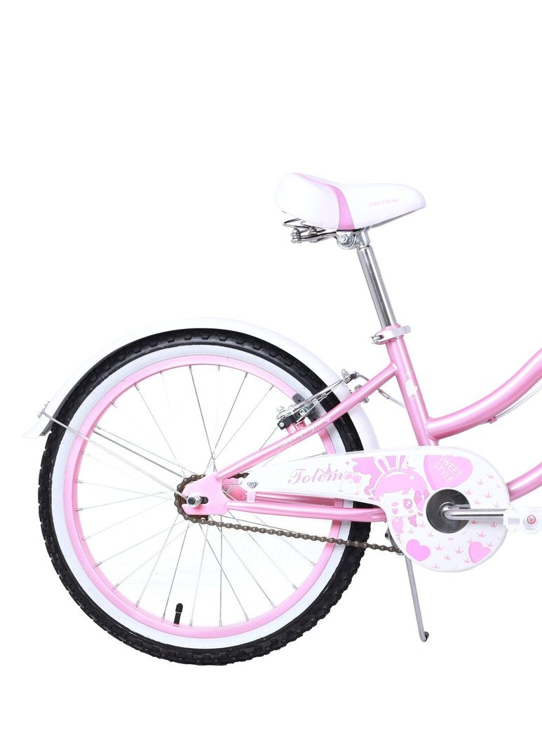 BICICLETA NIÑA TOTEM  ARO 20 LITTLE ROUSE COLOR ROSADO-2