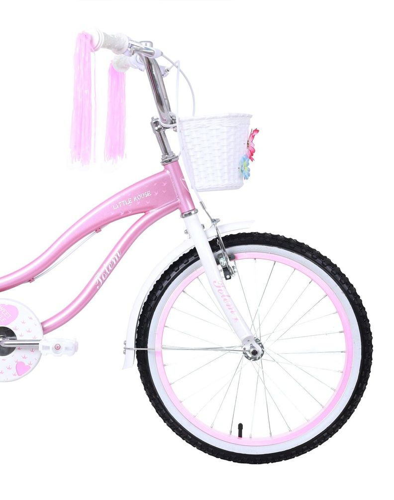 BICICLETA NIÑA TOTEM  ARO 20 LITTLE ROUSE COLOR ROSADO-3