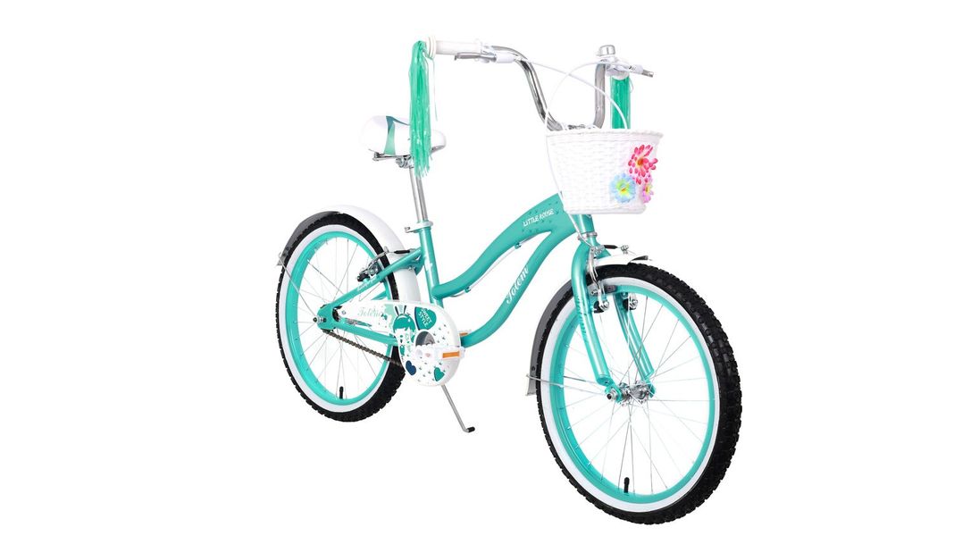 BICICLETA TOTEM NIÑA ARO 20 LITTLE ROUSE COLOR VERDE CIAN-0