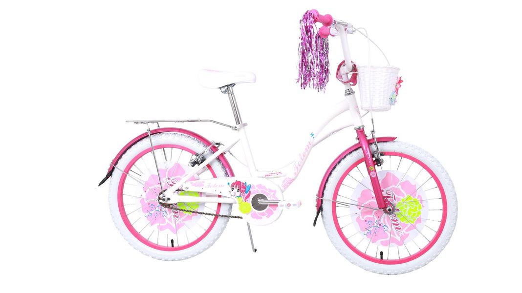 BICICLETA NIÑA TOTEM  ARO 20 PRETTY GIRL COLOR BLANCO-0