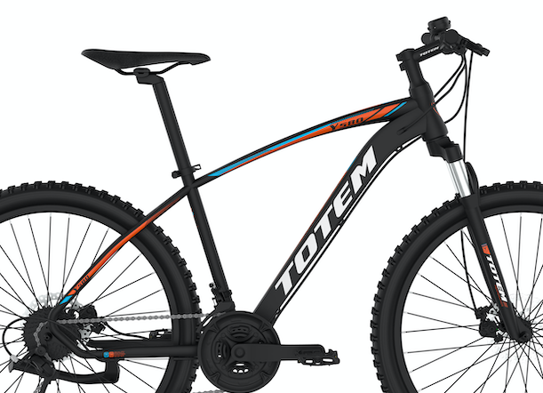 BICICLETA TOTEM MTB ARO 26 MODELO Y580-26  NEGRO CON ROJO-3