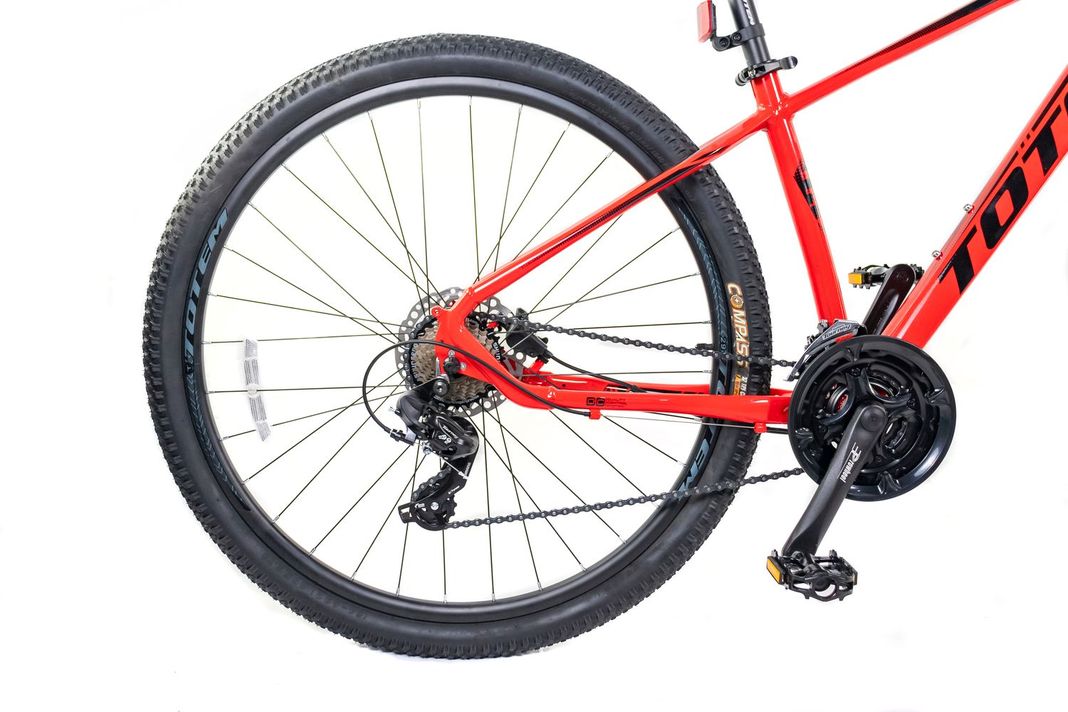 BICICLETA TOTEM MTB ARO 29*16 MODELO MASTER ROJO-2
