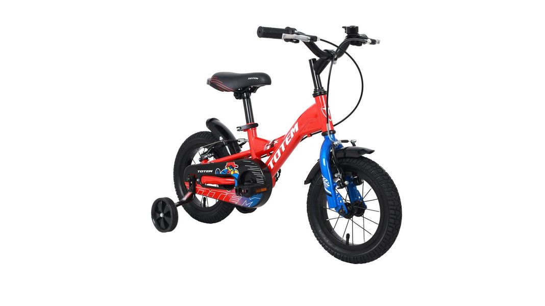 BICICLETA NIÑO ARO 12 TOTEM ROCK-X COLOR ROJO-0