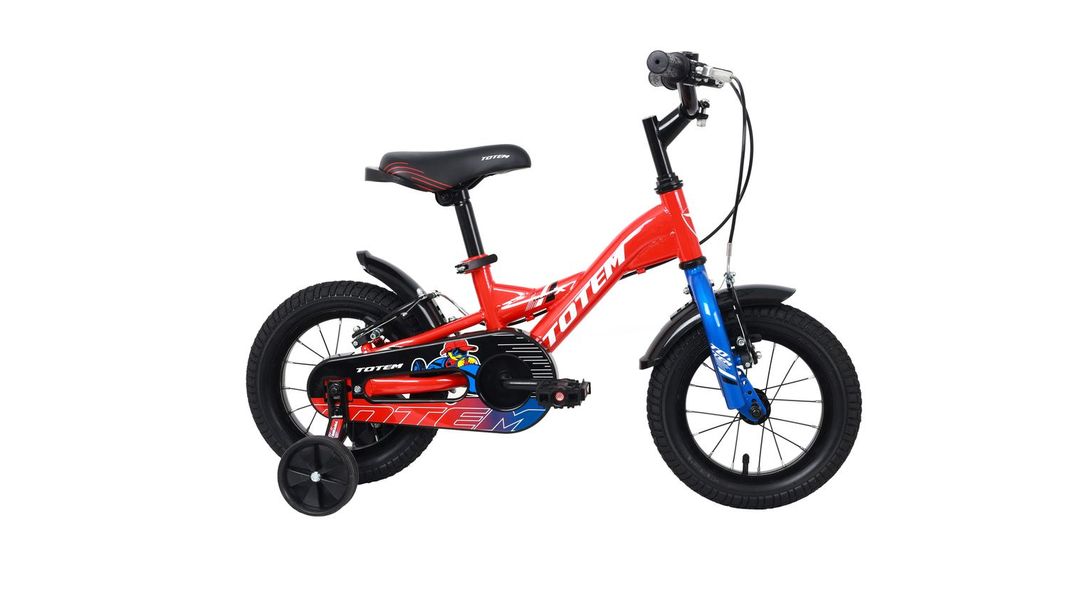 BICICLETA NIÑO ARO 12 TOTEM ROCK-X COLOR ROJO-1