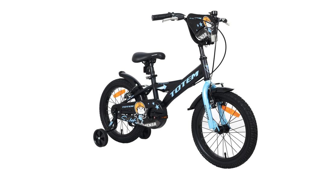 BICICLETA NIÑO TOTEM MODELO STREET MACHINE ARO 16 NEGRO-1