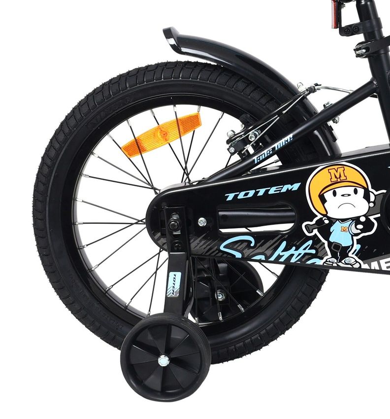 BICICLETA NIÑO TOTEM MODELO STREET MACHINE ARO 16 NEGRO-4