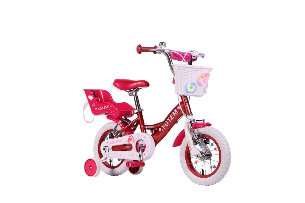 BICICLETA TOTEM NIÑA ARO 12 MISS LILLY COLOR FUCSIA-1