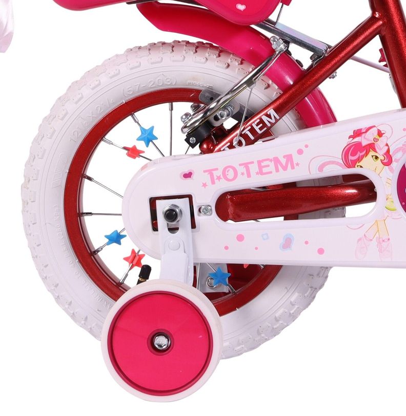 BICICLETA TOTEM NIÑA ARO 12 MISS LILLY COLOR FUCSIA-4