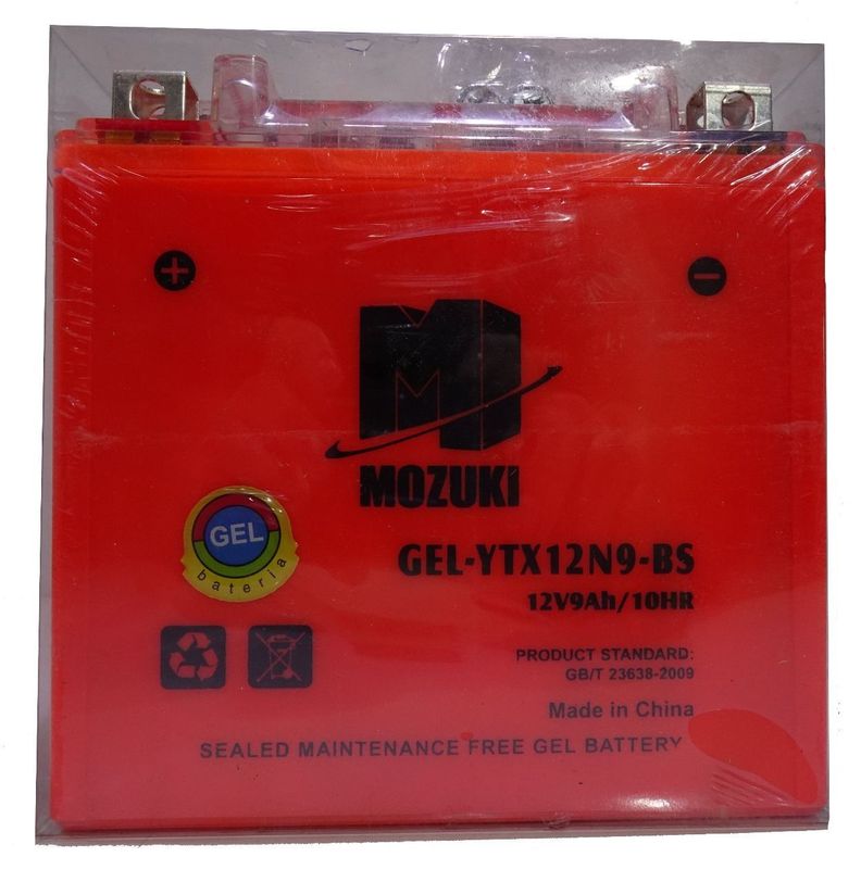 BATERIA GEL MOTO 12V 9AH YTX12N9BS MOZUKI-1