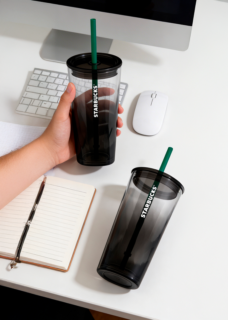 Pack 2 Cold Cups Starbucks Cold Cup Degragado Ombre Swirl 538 mL