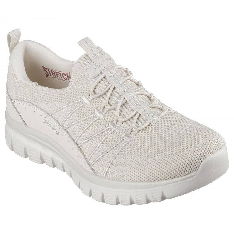 Zapatilla Mujer Graceful Picture Perfect Beige Skechers-4