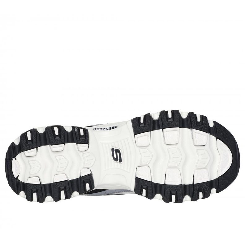 Zapatilla Mujer D'LitesSmooth Nostalgia Negro Skechers-2